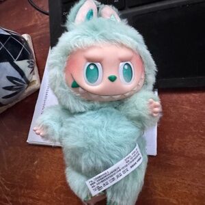 Pop Mart Big Into Energy Labubu SERENITY Vinyl Plush Pendant original packagin